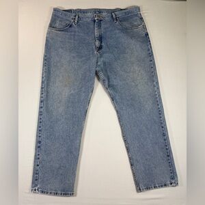 Vintage Wrangler 97501VR Jeans Men’s 40x30 USA Made Blue Denim Classic Fit